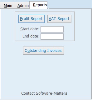 Reports tab from Accounts Guardian