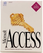 Microsoft Access 1 logo