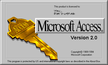 Microsoft Access 2 logo