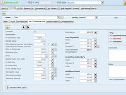 Demo of the main screen from our infrastructure database