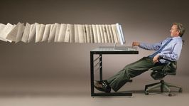Automated document production Documents coming out of a computer